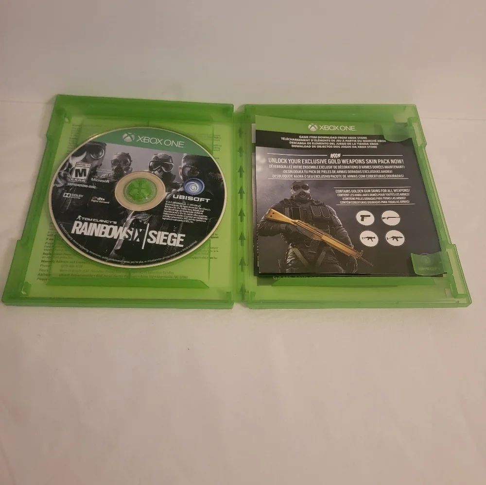 Tom Clancy's Rainbow Six Siege Microsoft Xbox One, 2015, TESTED